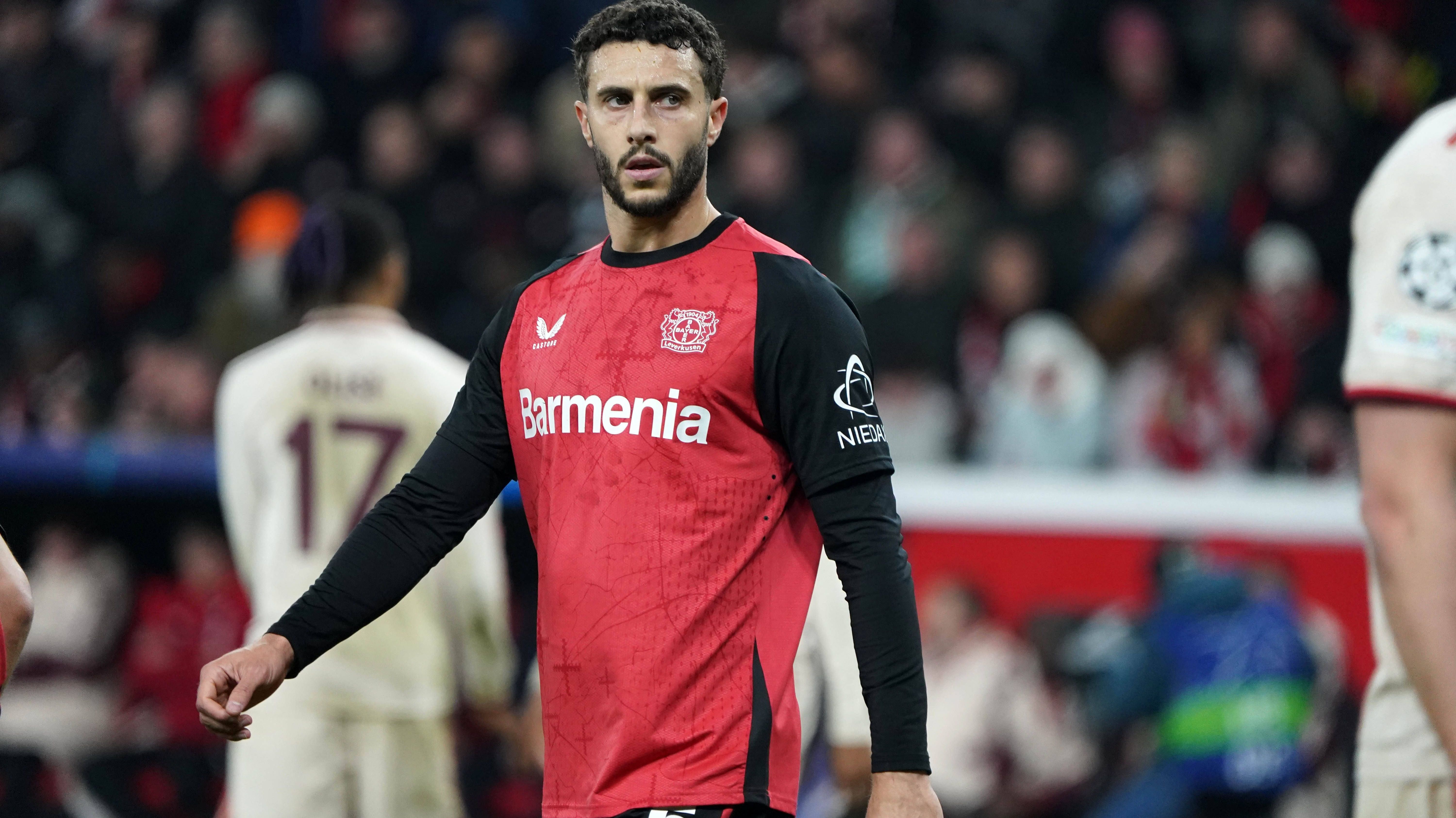 <strong>Mario Hermoso (Innenverteidiger)</strong><br>Im Winter wurde Mario Hermoso von der AS Rom ausgeliehen. Mit ihm reagierte Leverkusen auf die schwere Verletzung von Talent Jeanuel Belocian. Der Spanier sollte eine erfahrene Soforthilfe bis zum Saisonende sein. Insgesamt machte er sieben Spiele und verletzte sich zuletzt im Rückspiel gegen die Bayern selbst im Brustbereich.