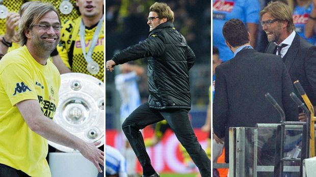 
                <strong>Jürgen Klopps emotionalste Momente bei Borussia Dortmund</strong><br>
                Jürgen Klopp kehrt zu Borussia Dortmund zurück - als Gegner wohlgemerkt. Der BVB trifft im Viertelfinale der Europa League auf Klopps neuen Klub Liverpool. Zwischen 2008 und 2015 prägte er eine extrem erfolgreiche Ära bei den Westfalen. ran.de blickt auf die sieben emotionalen Jahre von Klopp in Dortmund zurück.
              