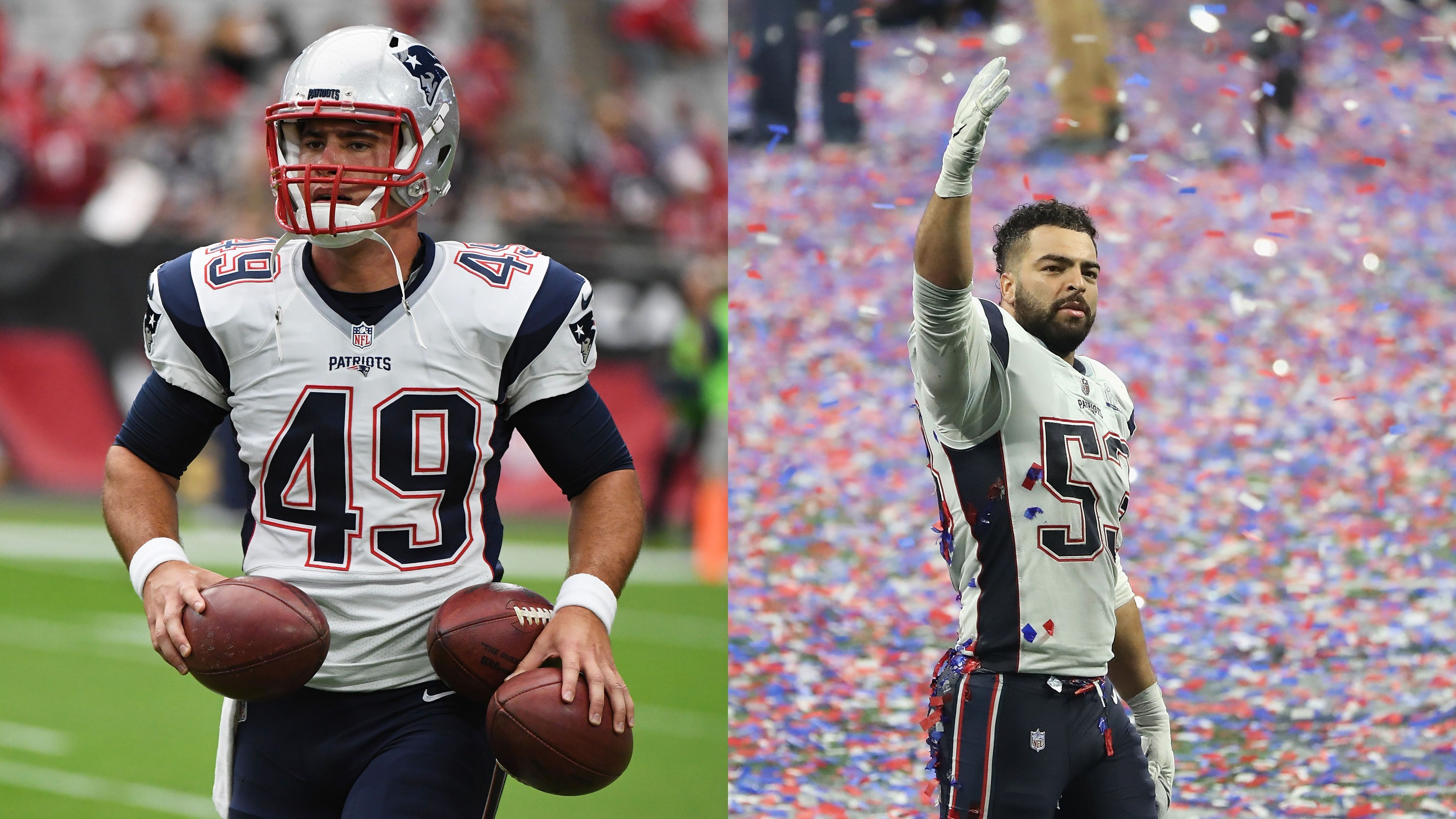 
                <strong>Zwei Titel: Cardona, Van Noy</strong><br>
                Joe Cardona (#49 Long Snapper), Kyle Van Noy (#53 Linebacker) ...
              