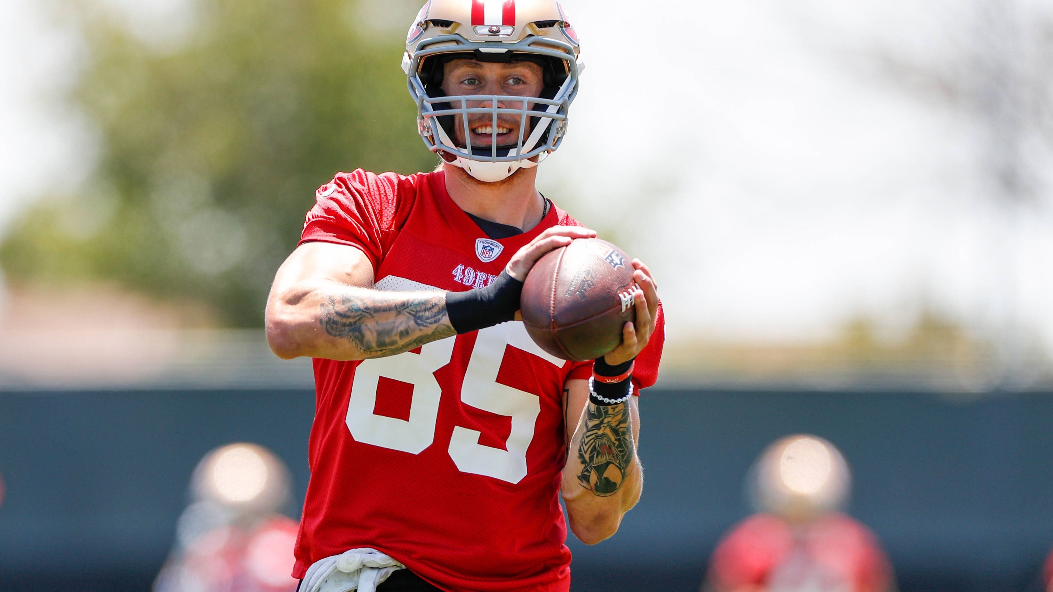 <strong>19. Platz: George Kittle</strong><br>- Tight End<br>- San Francisco 49ers