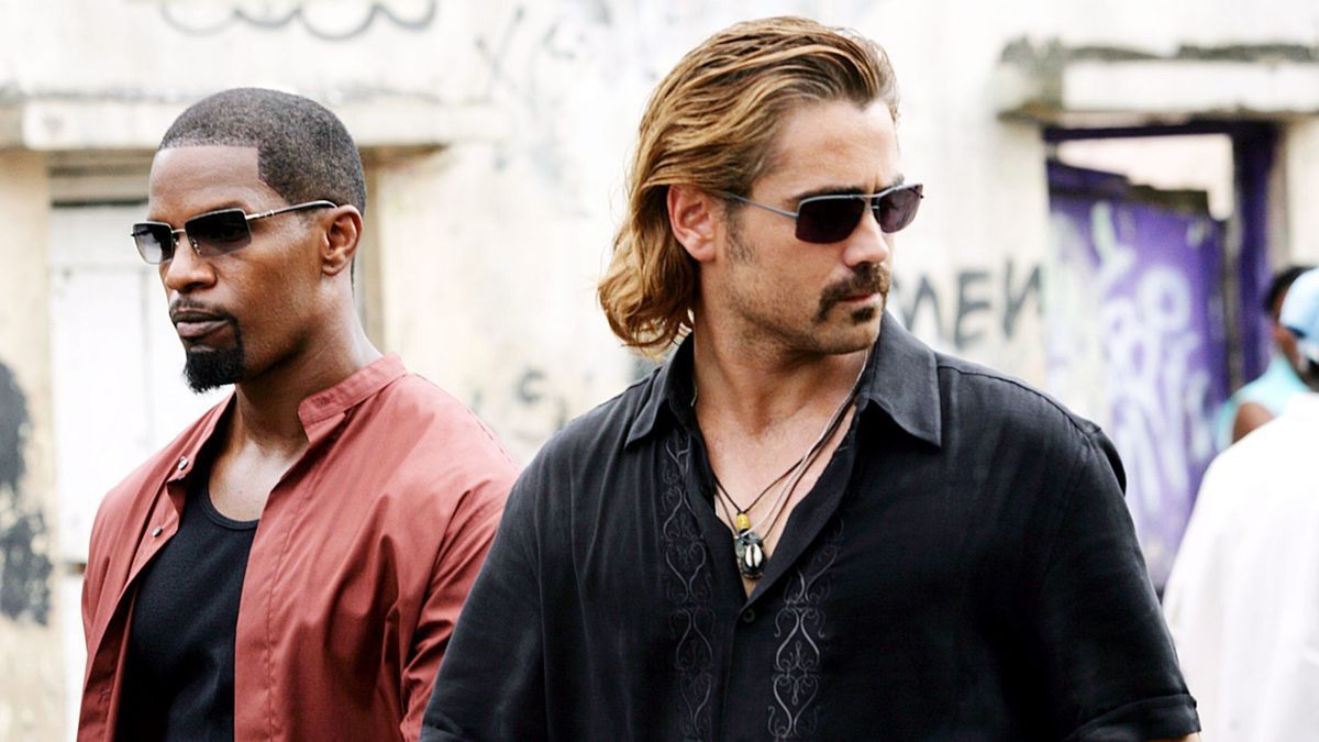 Jamie Foxx und Colin Farrell im Film "Miami Vice" (2006). 