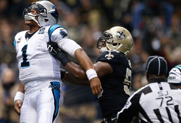 
                <strong>New Orleans Saints - Carolina Panthers 10:41</strong><br>
                Ein Schubser von Lofton gegen den sich feiernden Newton...
              