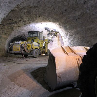 Arbeiten in einem Tunnel