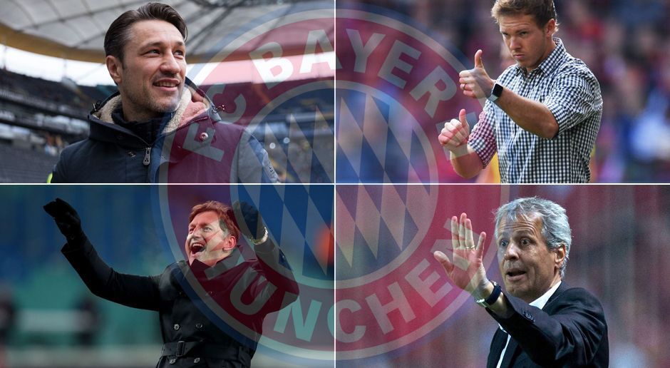 
                <strong>Hasenhüttl Kovac</strong><br>
                Wer trainiert den FC Bayern in der kommenden Saison? Oder hängt Jupp Heynckes doch noch ein Jahr dran? Es gibt kaum ein Thema, das die Bundesliga derzeit so beschäftigt wie die offene Trainerfrage beim Rekordmeister. Wenn Heynckes wie allgemein erwartet nicht weiter macht, gelten vier Trainer als aussichtsreiche Kandidaten. Sie alle kennen die Bundesliga, sprechen Deutsch und haben schon einige Erfolge vorzuweisen. ran.de stellt die Kandidaten vor und analysiert was für und was gegen sie spricht.
              