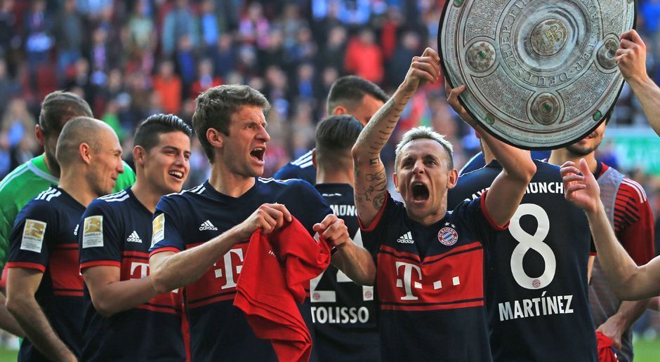 
                <strong>FC Bayern München - 6. Meisterschaft in Folge</strong><br>
                Letzte Meisterschaft: 2017/2018
              