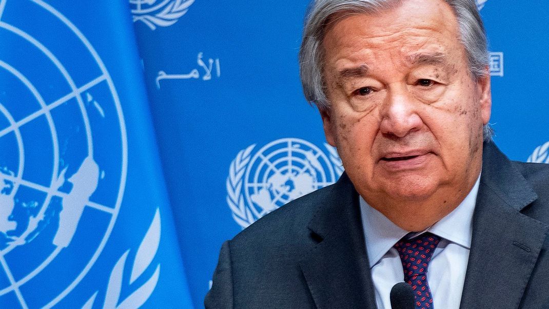 António Guterres, Generalsekretär der Vereinten Nationen (UN)