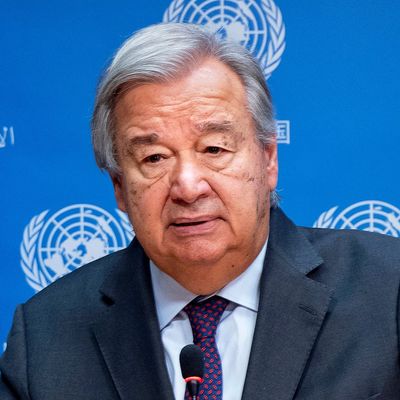 António Guterres, Generalsekretär der Vereinten Nationen (UN)