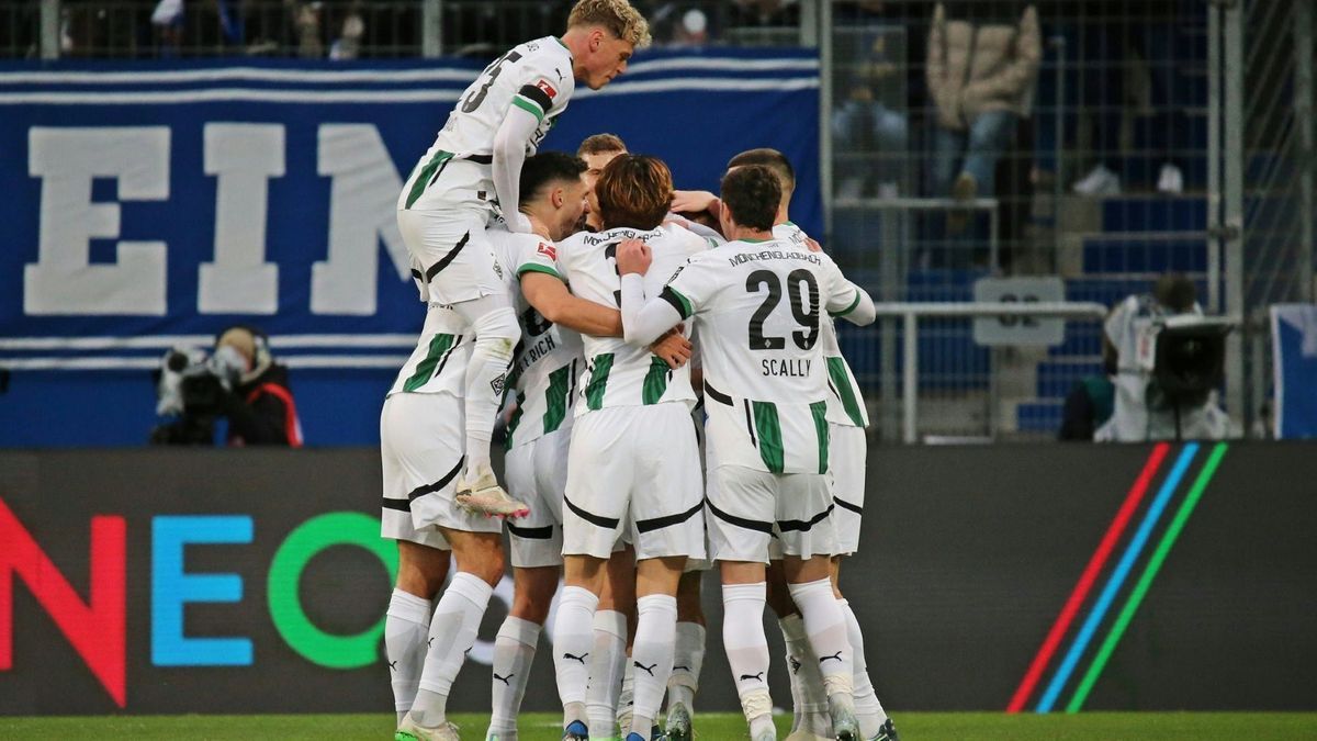 Mönchengladbach bejubelt die Führung