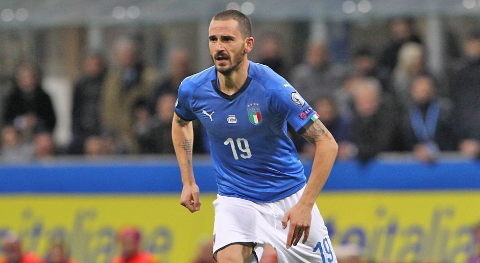 
                <strong>Innenverteidiger: Leonardo Bonucci</strong><br>
                Nation: ItalienVerein: AC MailandAlter: 30
              