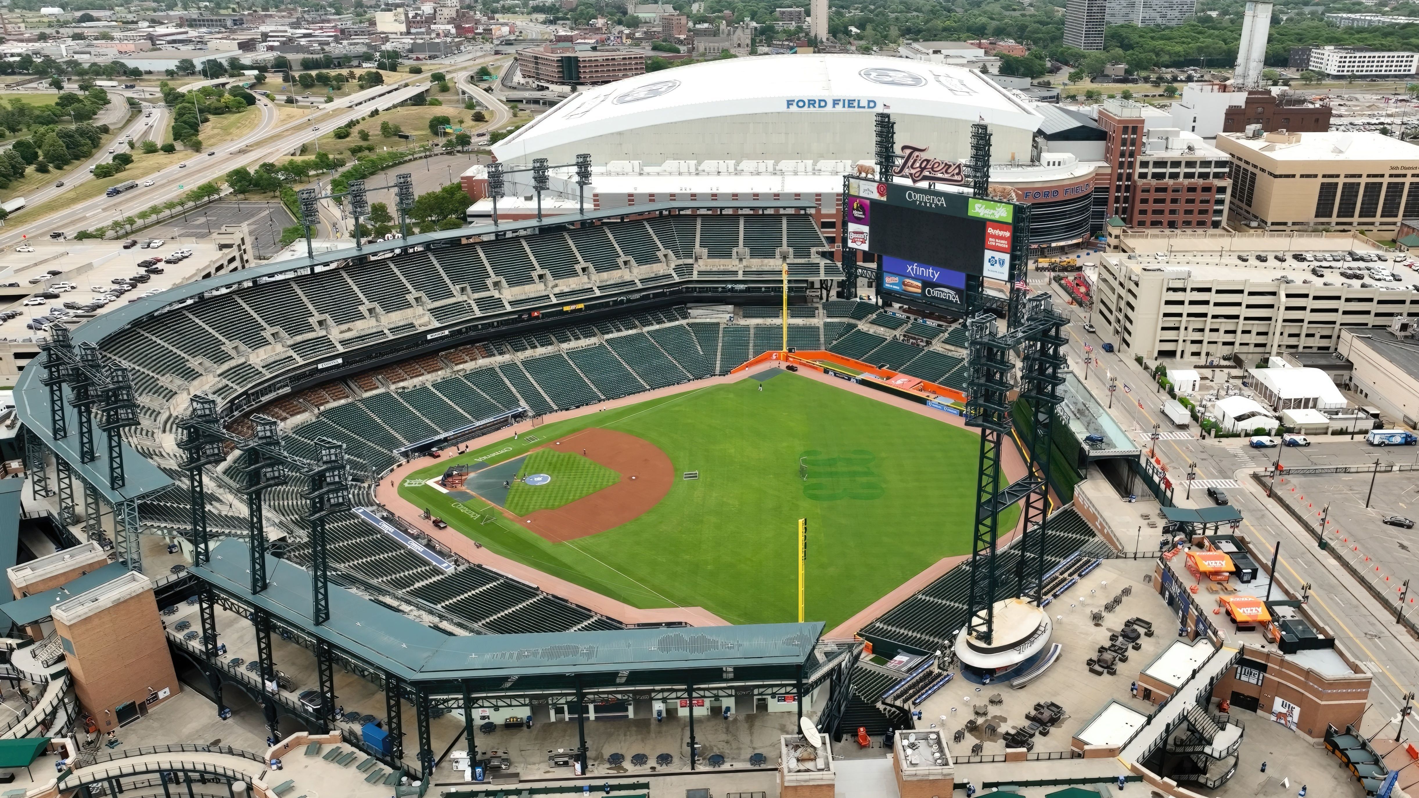 <strong>Platz 22: Comerica Field</strong><br>Team: Detroit Tigers<br>Liga: MLB