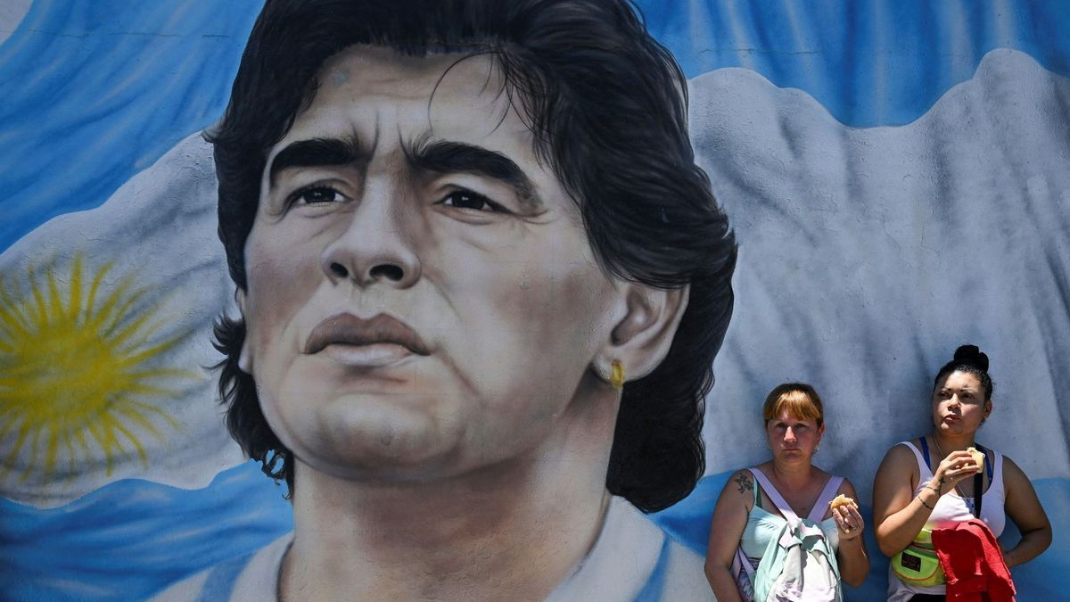 Maradona wird in Argentinien verehrt