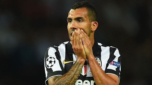 
                <strong>Carlos Tevez</strong><br>
                17. Platz: Carlos Tevez (Juventus Turin)
              