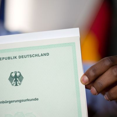 Einbürgerungsurkunde der Bundesrepublik Deutschland