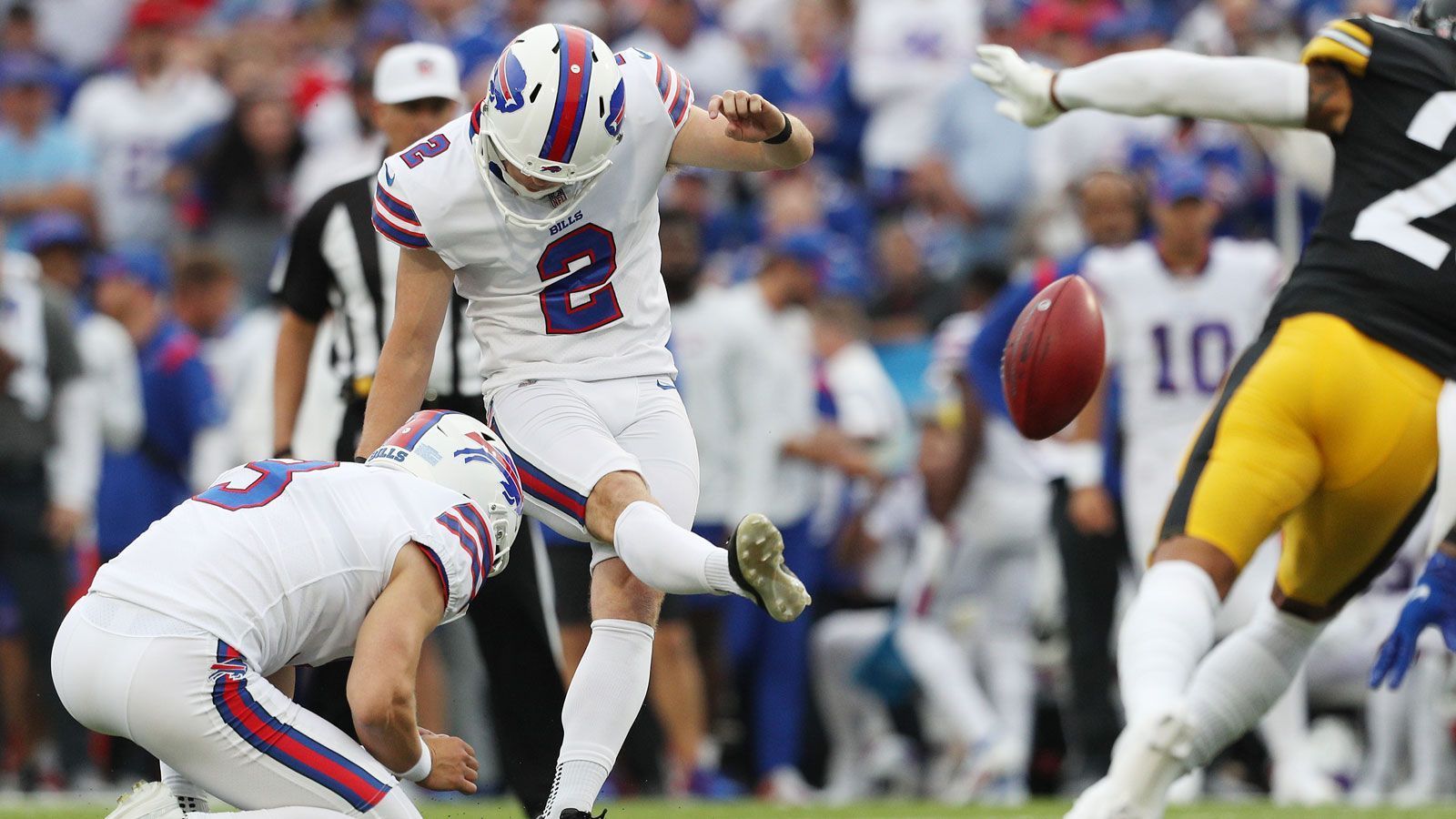 <strong>Buffalo Bills</strong><br>Starting Kicker:&nbsp;Tyler Bass