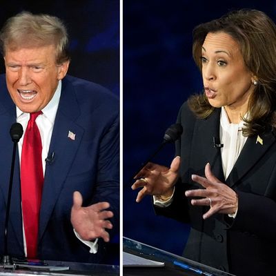 Wahlkampf USA - TV-Duell Harris Trump