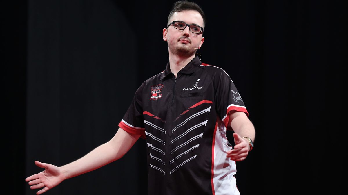 Marcel Scorpion bei der World Darts Gala 2019