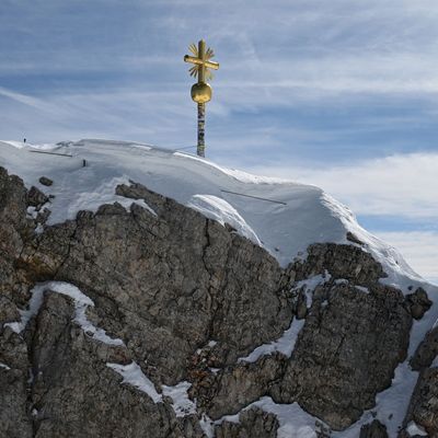 Gipfelkreuz der Zugspitze