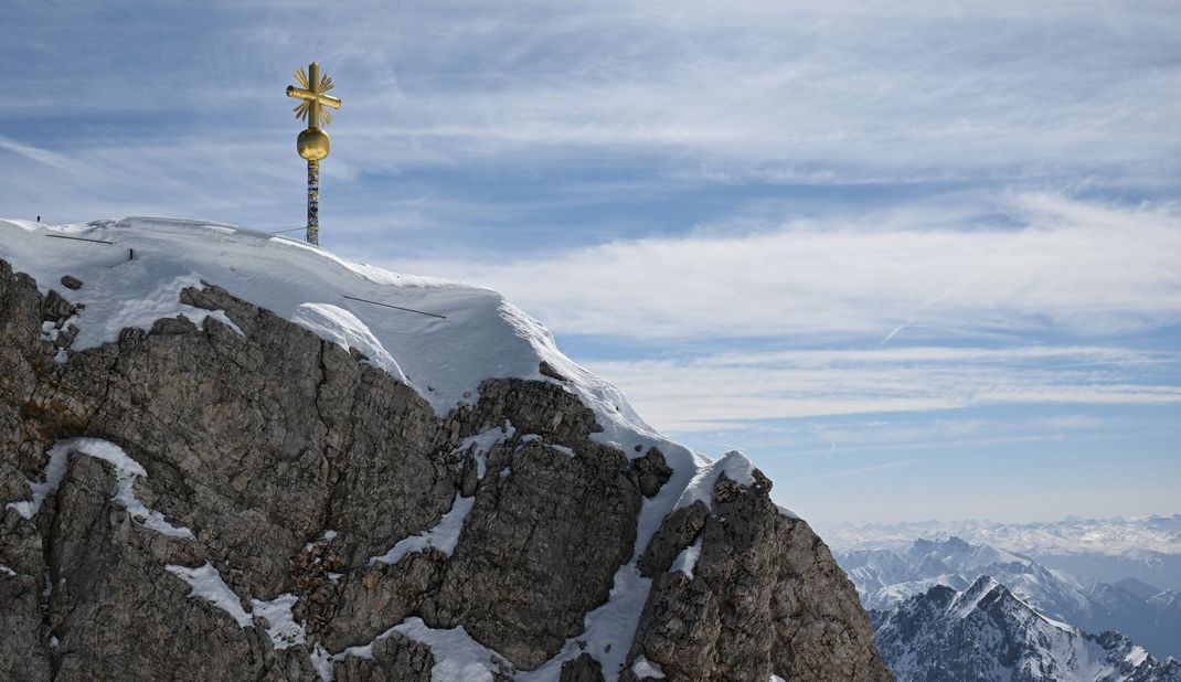 Ein Mann stirbt nach einem Blitzeinschlag auf der Zugspitze.&nbsp;