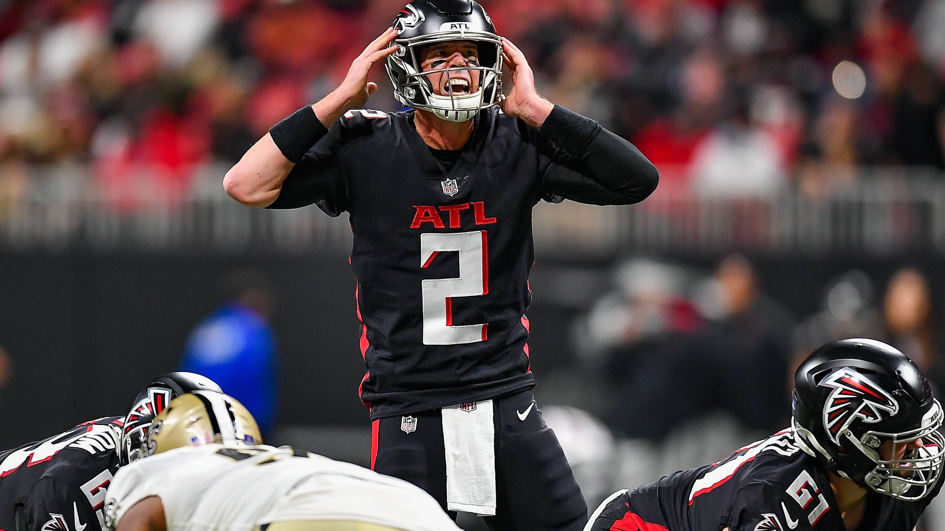 <strong>Atlanta Falcons - 23. September 2018</strong><br>Matt Ryan bei der 37:43-Niederlage nach Verlängerung gegen die New Orleans Saints, 5 Touchdowns