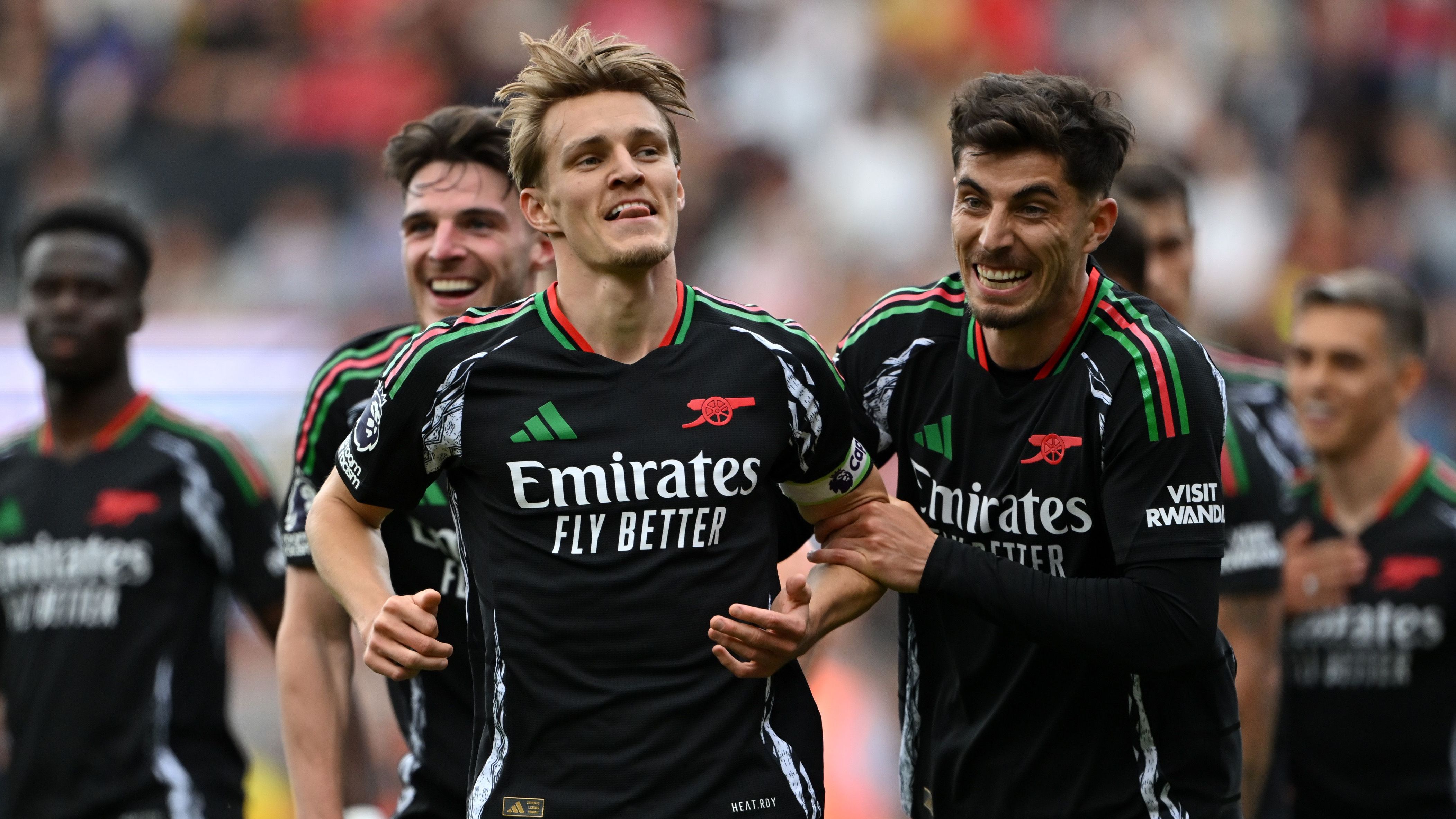 <strong>Platz 7 (geteilt): FC Arsenal</strong><br>Sponsor: Fly Emirates<br>Jährliche Summe: 58,5 Millionen Euro