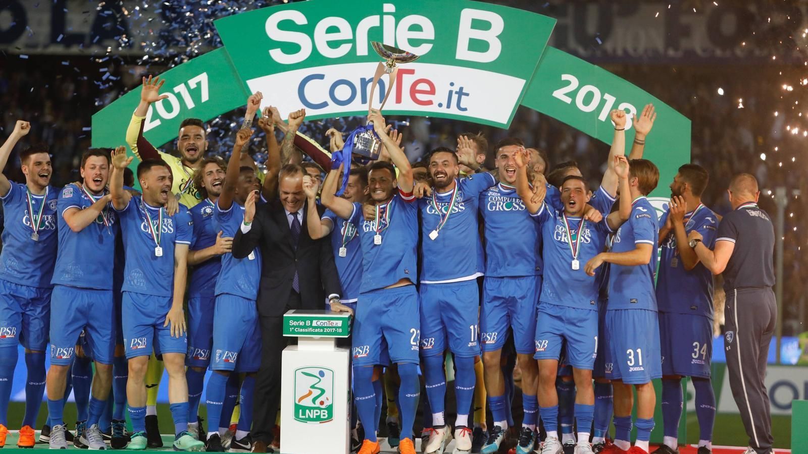
                <strong>FC Empoli (Serie B)</strong><br>
                Der FC Empoli hat den direkten Wiederaufstieg geschafft. Dem Klub aus der Toskana reicht vier Spieltage vor Saisonende ein 1:1 gegen Novara Calcio in der Serie B, um die Rückkehr ins Oberhaus vorzeitig perfekt zu machen.
              