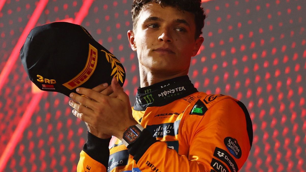 Trauriger Blick: WM-Leader Lando Norris schwankt aktuell zwischen den Emotionen
