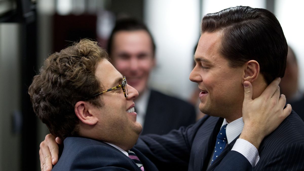 Jonah Hill und Leonardo DiCaprio in "The Wolf of Wall Street"