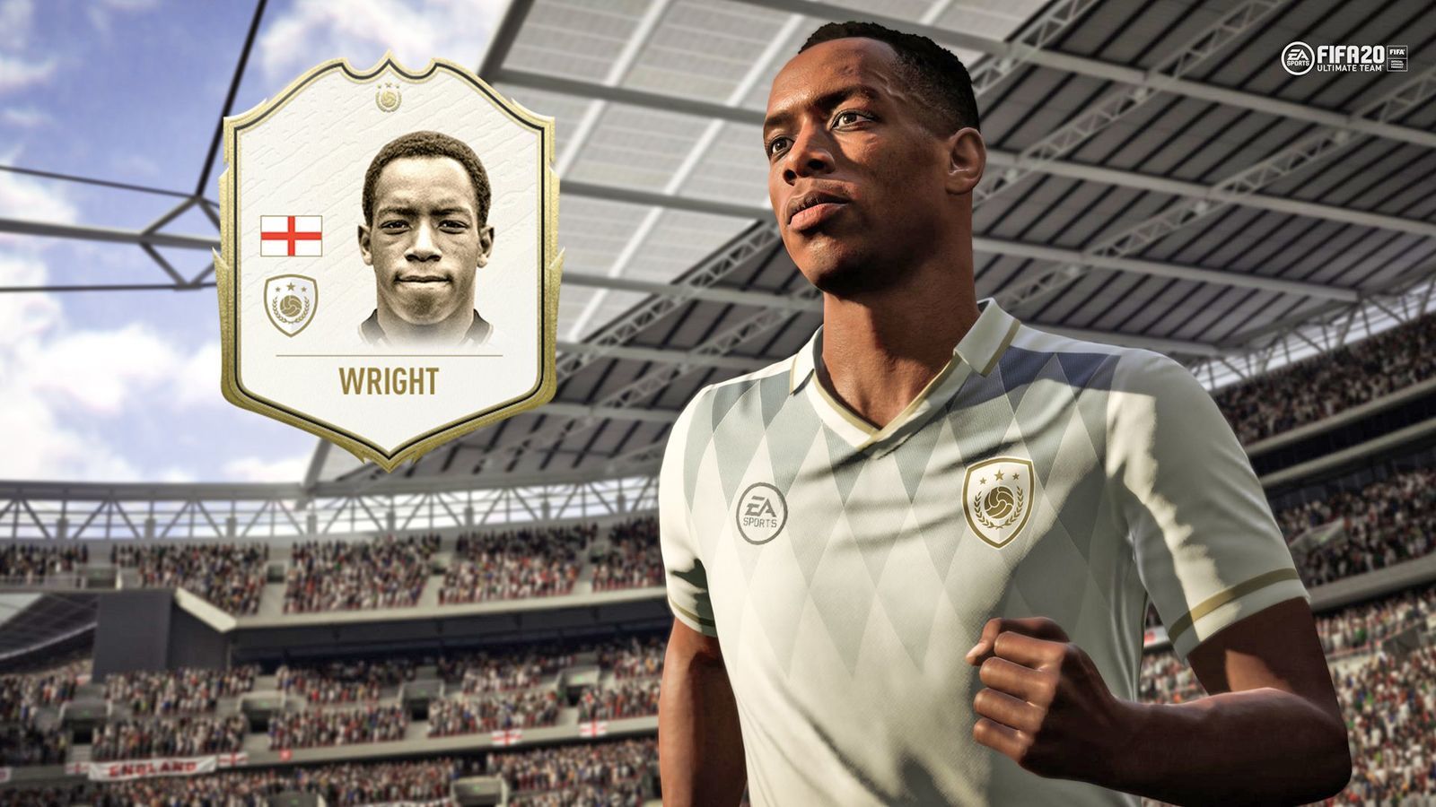 
                <strong>FIFA 20 Icons: Ian Wright</strong><br>
                Ian Wright erarbeitete sich als Stürmer des FC Arsenal absoluten Legendenstatus. Der Angreifer war insgesamt sieben Jahre (1991 - 1998) für die "Gunners" aktiv und erzielte unfassbare 185 Tore in 280 Spielen, davon allein 128 in der Premier League. Im Jahr 2000 beendete Wright seine Karriere bei Burnley FC.
              