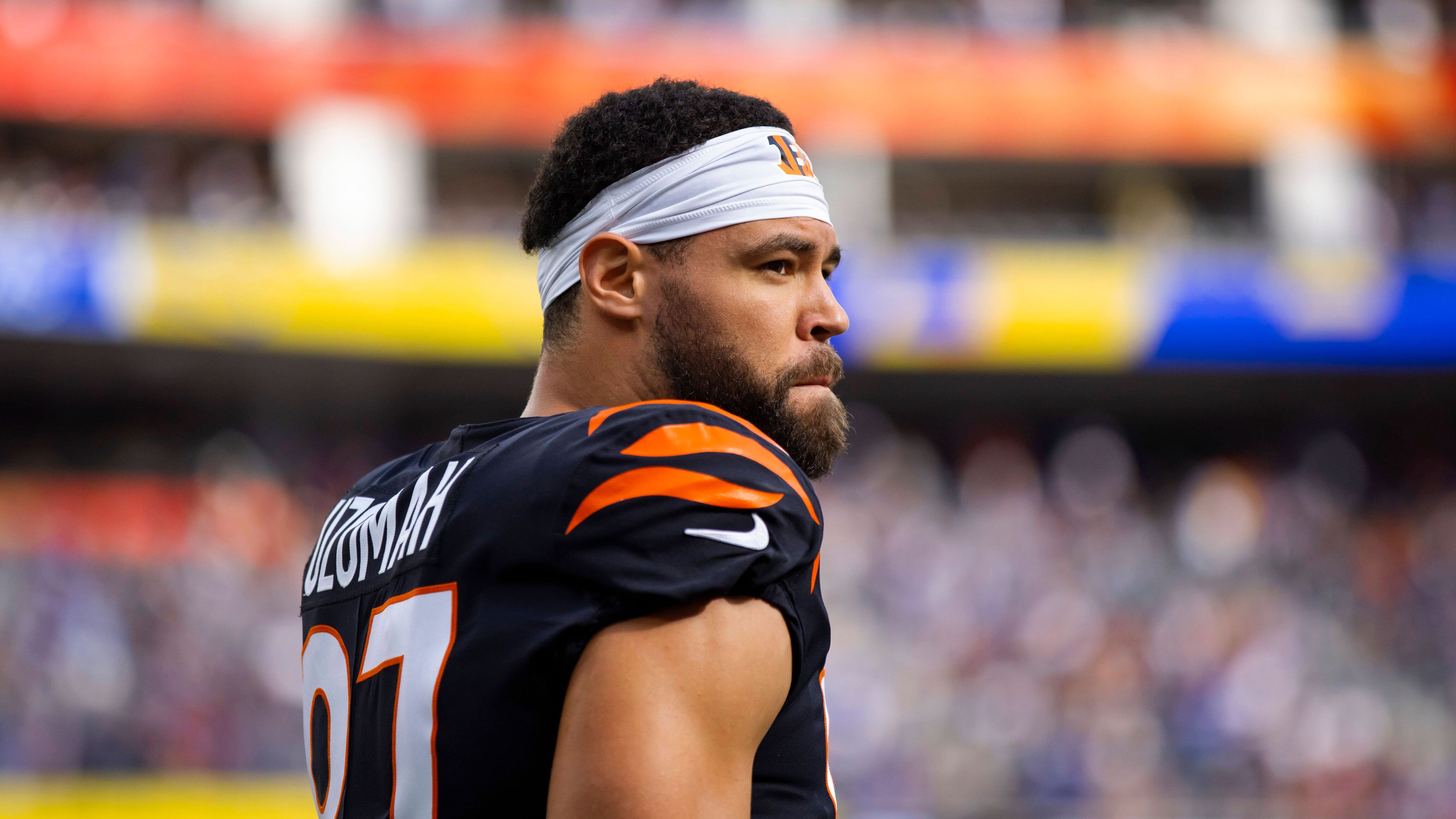 <strong></strong><strong>29. Platz: C.J. Uzomah – 38,10 Millionen Dollar<br></strong>- Saisons aktiv: 2015-2024<br>- Teams: Cincinnati Bengals, New York Jets, Philadelphia Eagles
