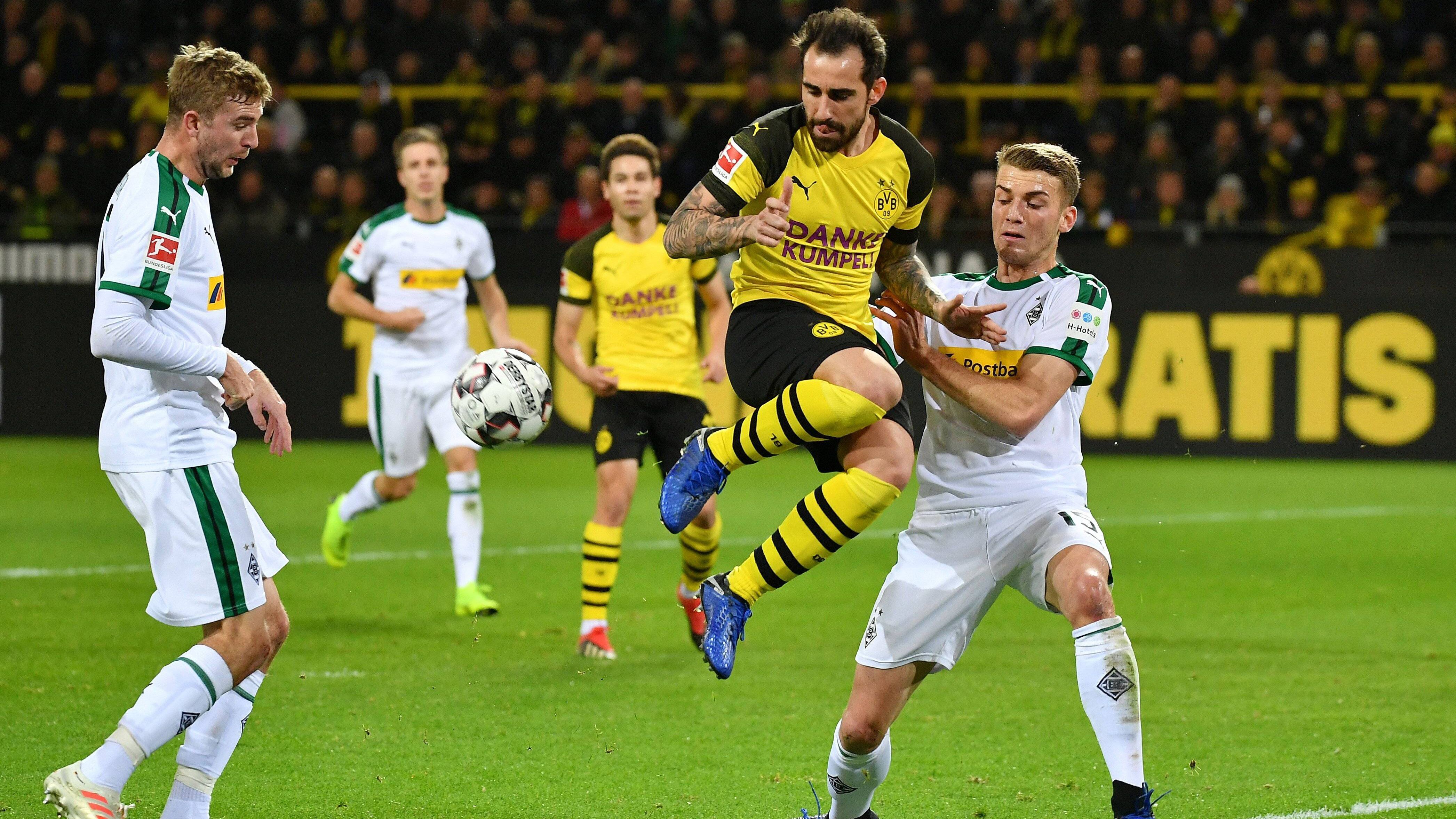 
                <strong>Borussia Mönchengladbach vs. BVB </strong><br>
                Am letzten Spieltag kommt es auswärts zum Duell mit Borussia Mönchengladbach, die somit eine wichtige Rolle im Titelkampf zwischen Bayern und Dortmund spielen könnten. Im Hinspiel ging der Sieg mit 2:1 an die Dortmunder Borussia. Ob das Borussen-Duell am Ende tatsächlich die Meisterschaft entscheidet, werden die kommenden Wochen zeigen. 
              