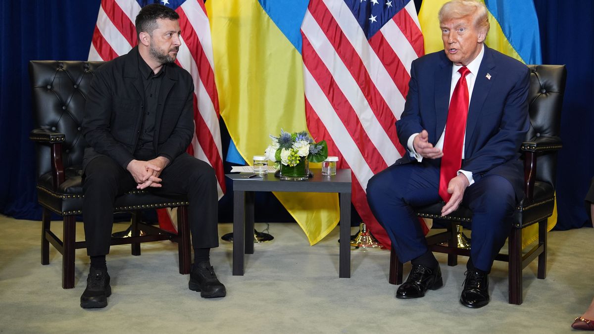 US-Präsident Donald Trump trifft sich mit dem ukrainischen Präsidenten Wolodymyr Selenskyj am Rande der Generaldebatte der UN-Vollversammlung.