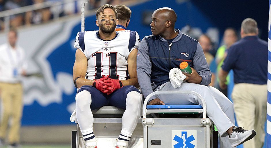
                <strong>Julian Edelman</strong><br>
                New England Patriots-Receiver Julian Edelman wird aufgrund seines Kreuzbandrisses wohl die gesamte Saison ausfallen. Werden die Patriots deshalb noch einmal auf dem Free-Agent-Markt aktiv oder setzen sie auf die interne Lösung? ran.de zeigt euch mögliche Ersatzkandidaten für den Super-Bowl-Champion.
              