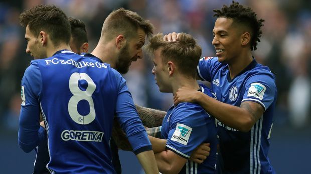 
                <strong>Platz 1 - FC Schalke 04</strong><br>
                Platz 1 - FC Schalke 04Tore gesamt: Unterschiedliche Torschützen: Bester Torschütze: Guido Burgstaller (acht Treffer)
              