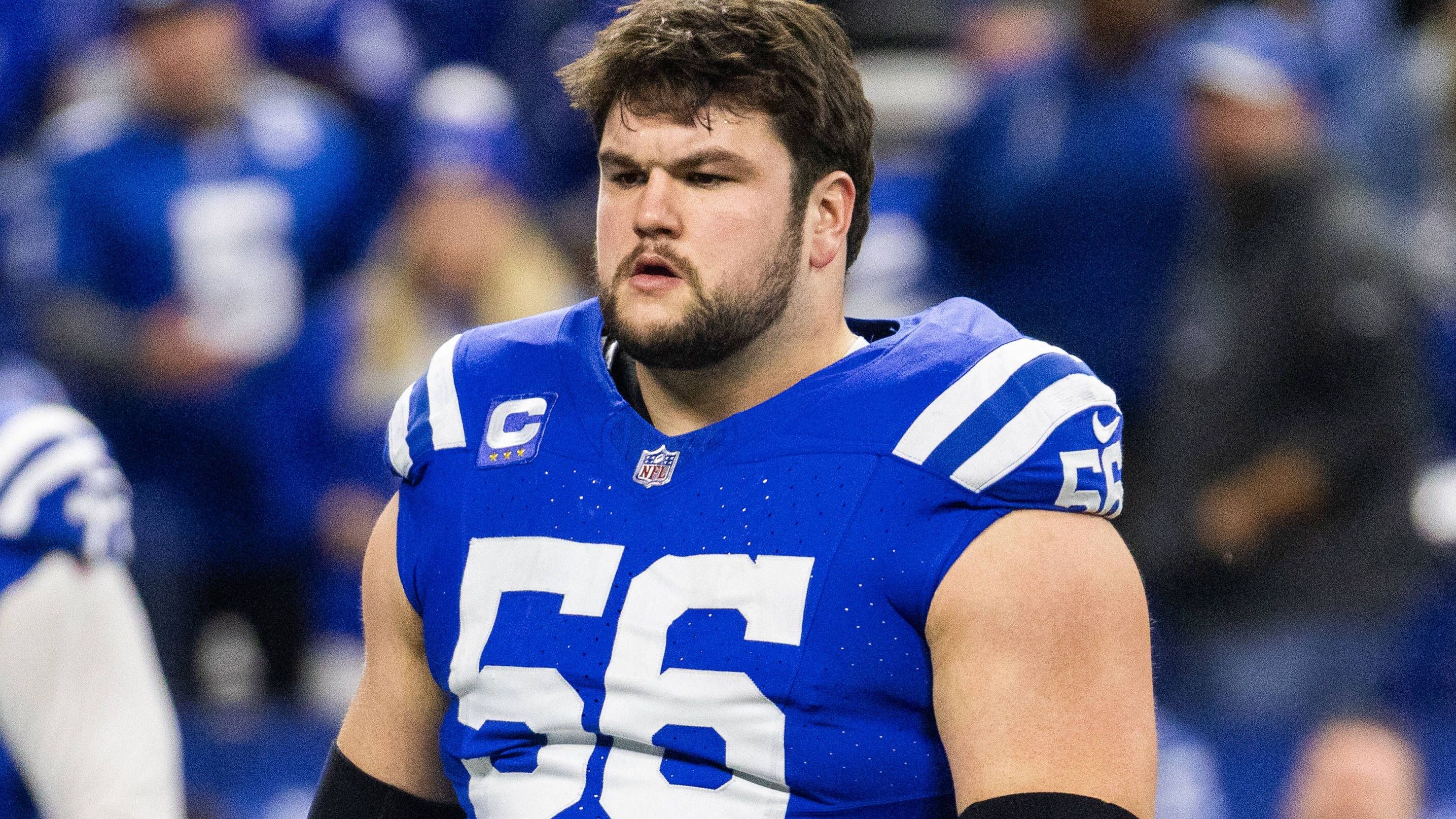 <strong>Agent: Patrick Collins (CAA Football)</strong><br> Verhandelte Verträge: 17<br> Bekannteste Spieler (unter anderem): Quenton Nelson (im Bild), Bryce Young, Trey Lance<br> Garantiertes Gehalt der Spieler (gesamt): 531.981.549 US-Dollar