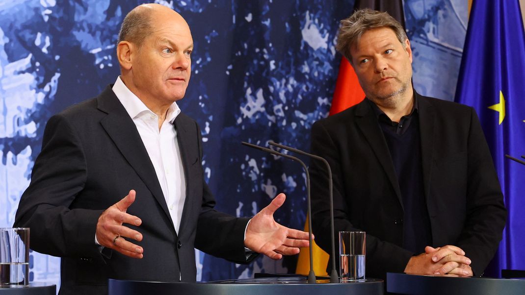 Olaf Scholz und Robert Habeck