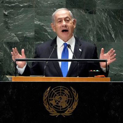 Netanjahu bei der UN-Generalversammlung in New York.