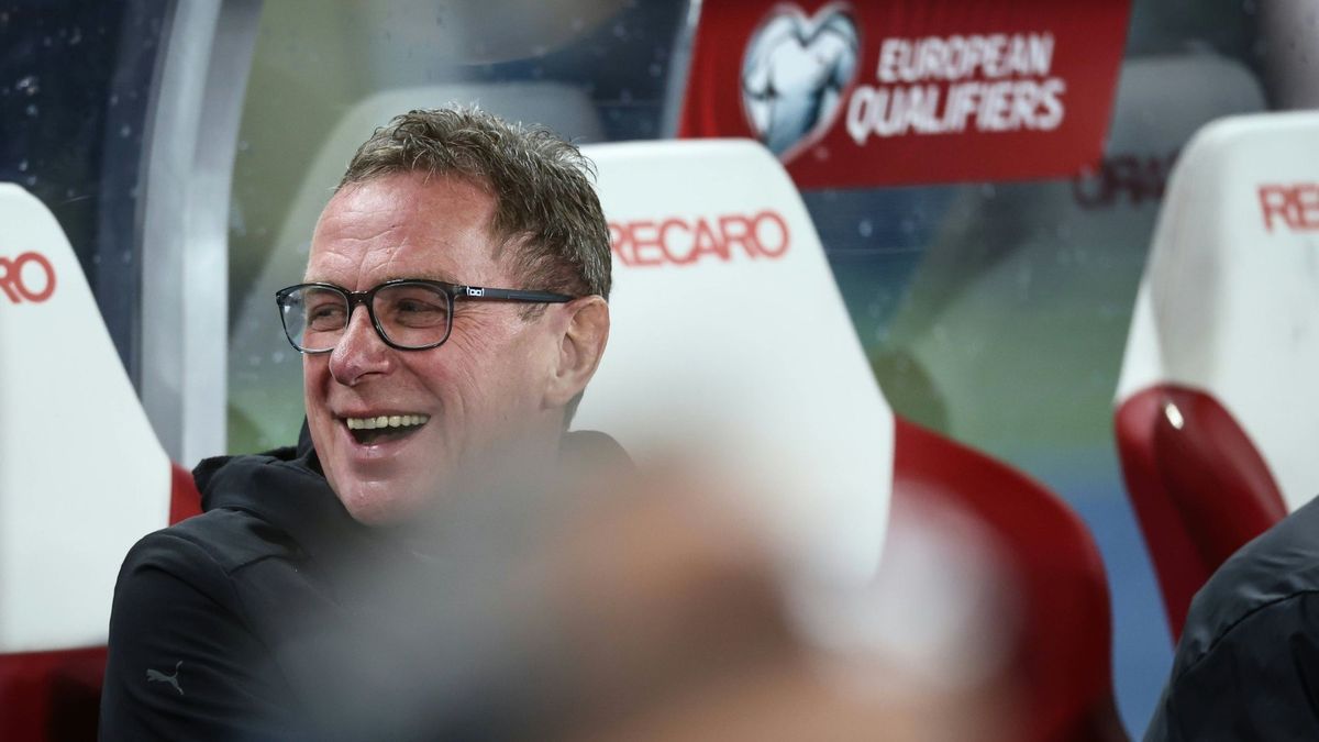 Rangnick hatte in Wien Grund zur Freude
