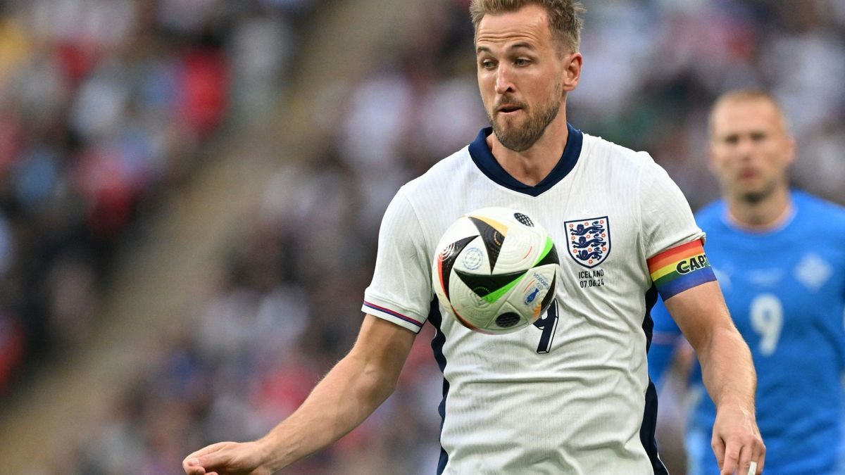 Englands Kapitän Harry Kane