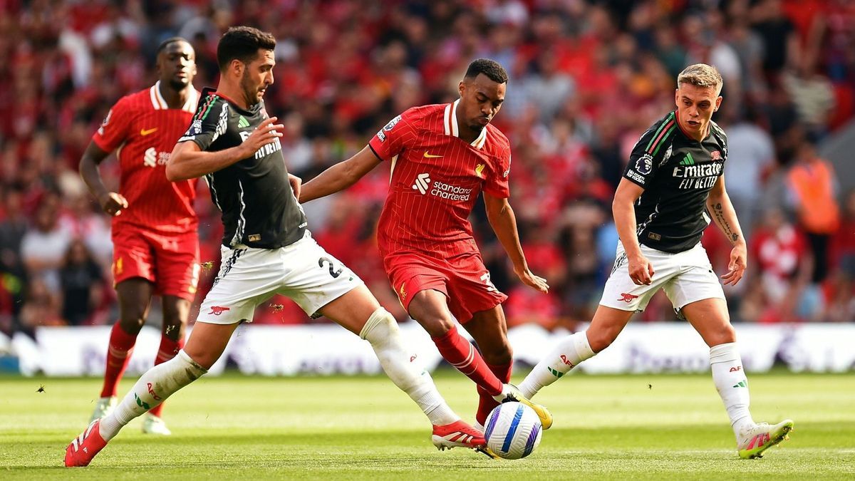 Intensives Duell zwischen Liverpool und Arsenal