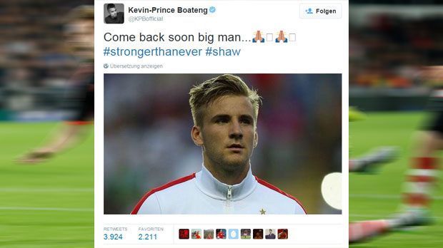 
                <strong>Kevin-Prince Boateng</strong><br>
                Kevin-Prince Boateng: Schalkes Profi hofft auf ein schnelles Comeback des Teenagers.
              