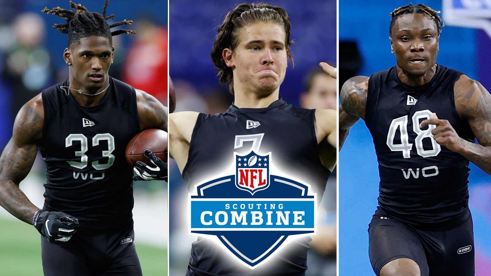 
                <strong>Gewinner und Verlierer vom NFL Scouting Combine</strong><br>
                In der laufenden Woche findet das große Schaulaufen der College-Stars im Rahmen des Scouting Combine der NFL statt. ran.de zeigt, welche Spieler sich bisher ins Rampenlicht spielen konnten und welche Nachwuchshoffnungen hinter den Erwartungen zurückblieben.
              