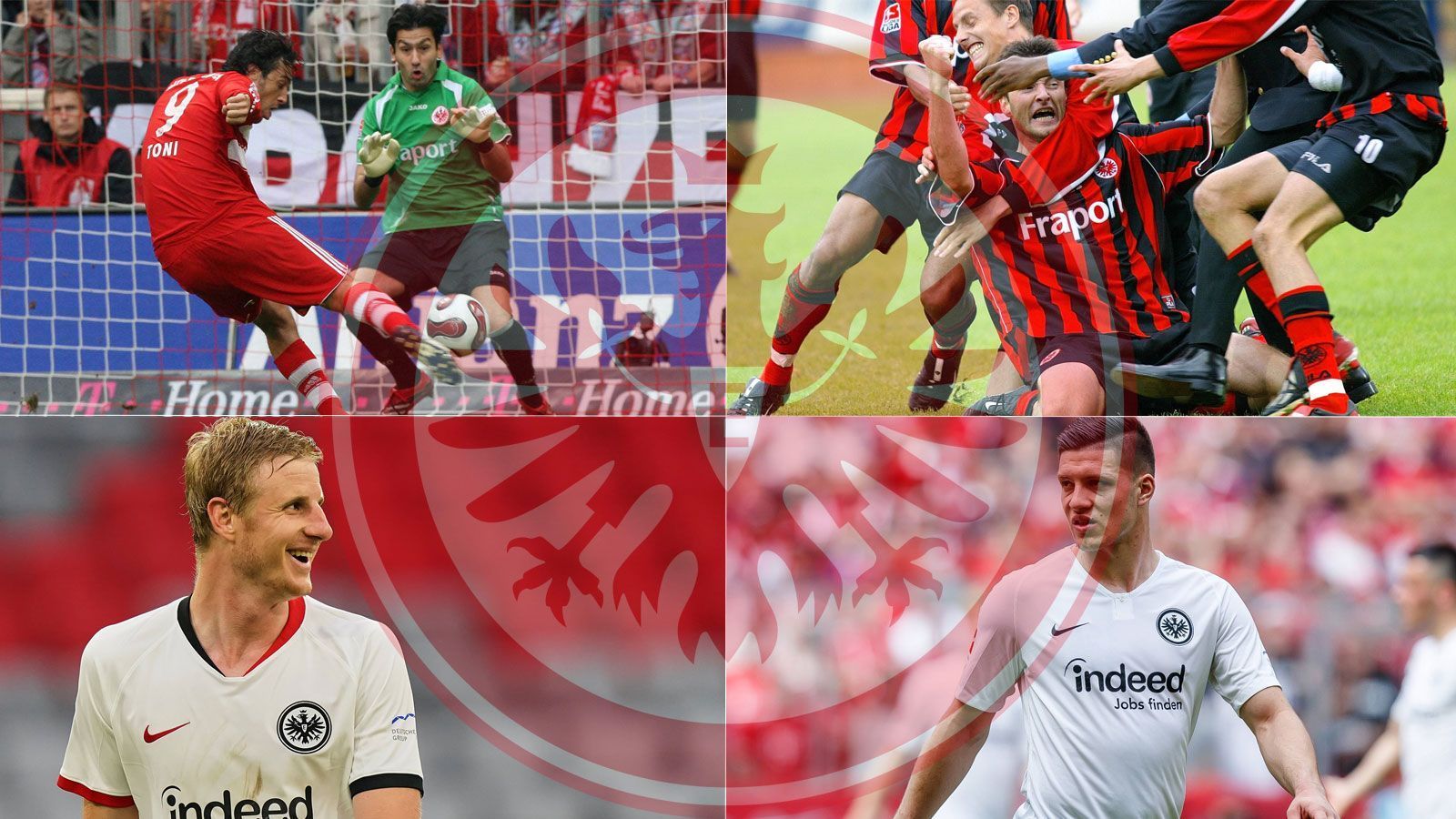 
                <strong>Die Top-Elf von Eintracht Frankfurt seit 2000</strong><br>
                Die letzten 20 Jahre waren für Eintracht Frankfurt außerordentlich bewegt. Dreimal stiegen die Hessen in die 2. Bundesliga ab, dreimal stiegen sie wieder auf. Dreimal stand die SGE in dieser Zeit im DFB-Pokalfinale, viermal qualifizierte sich die Eintracht für Europa. Klar, dass in solchen Zeiten viele Spieler kamen und gingen. Wir haben für euch eine Top-Elf von Eintracht Frankfurt seit dem Jahr 2000 zusammengestellt, mit dabei sind Büffel, Legenden und ein Fußballgott.
              