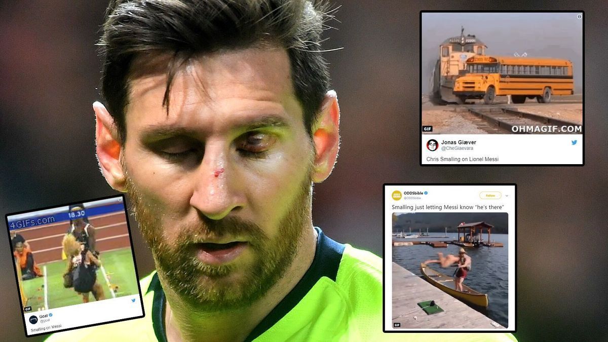 Die Netzreaktionen zum Smalling-Foul an Messi