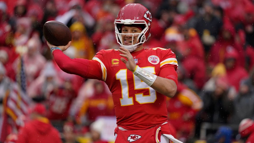 Patrick Mahomes und seine Kansas City Chiefs stehen im AFC Championship Game