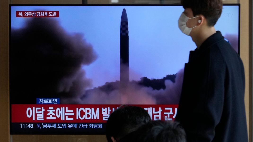 Zuletzt hatte Nordkorea am 9. November eine Rakete getestet, die wohl atomwaffenfähiges Potenzial besitzt.