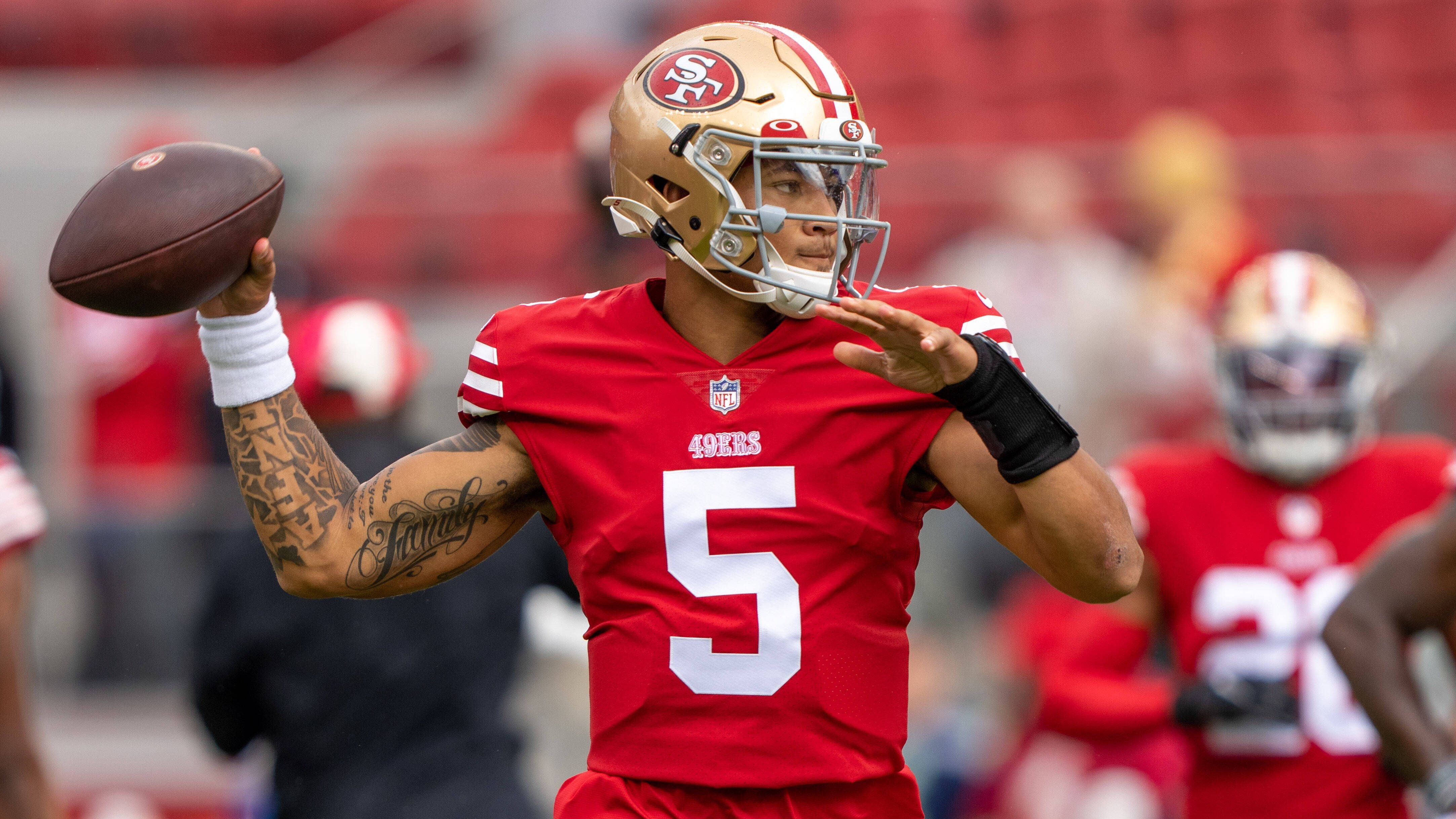 <strong>Jahr: 2021</strong><br>Team: San Francisco 49ers<br>Quarterback: Trey Lance<br>Position: 3