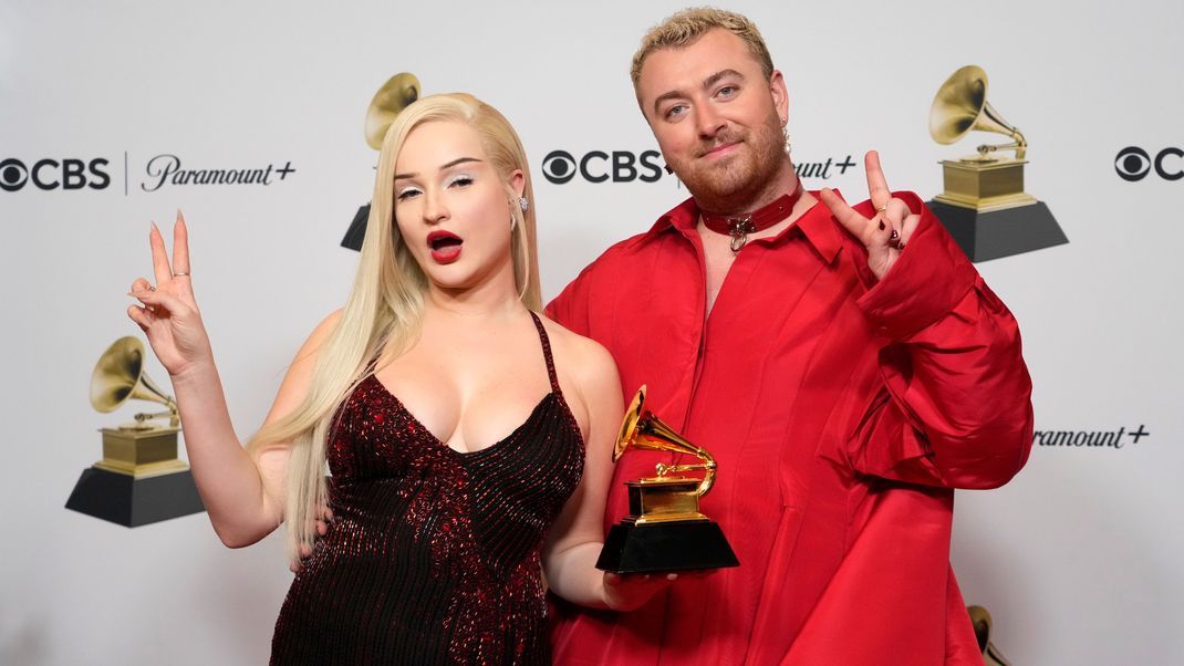 Kim Petras und Sam Smith bei der Grammy-Verleihung 2023