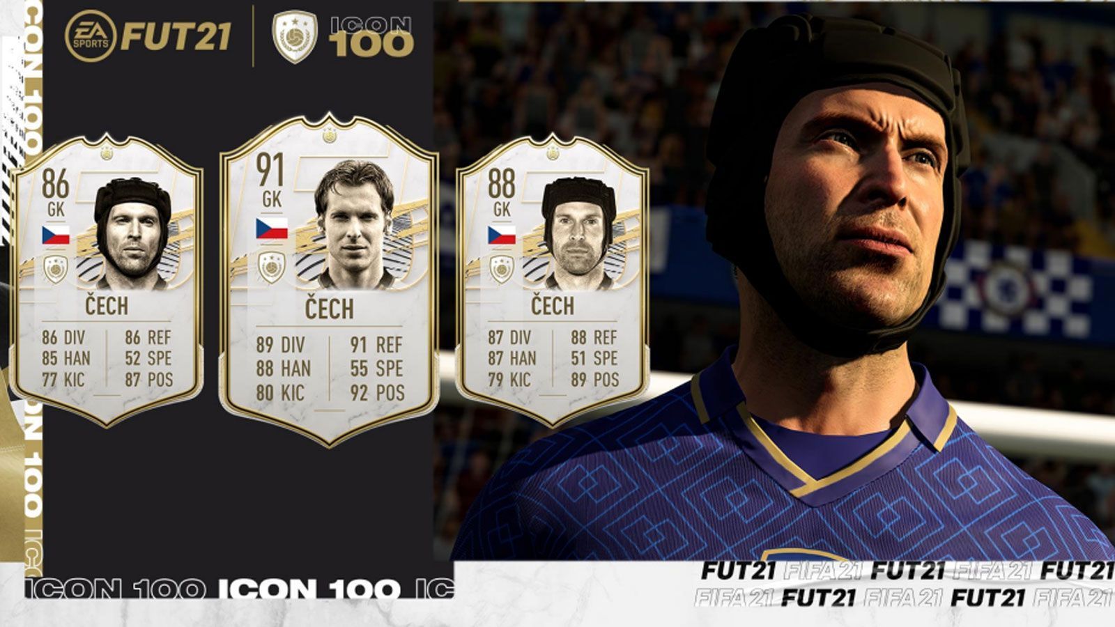 
                <strong>Petr Cech</strong><br>
                Position: TorBasis-Icon-Rating: 86Mid-Icon-Rating: 88Prime-Icon-Rating: 91
              