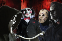 Alle auf Joyn: Ghostface, Jigsaw, Jason und Michael gehören zu unseren Liebling-Horror-Schurken.