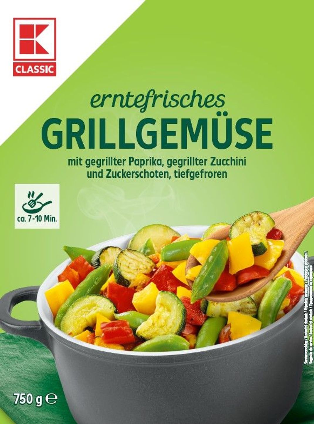 Kaufland ruft sein tiefgekühltes "K-Classic Grillgemüse“ zurück.